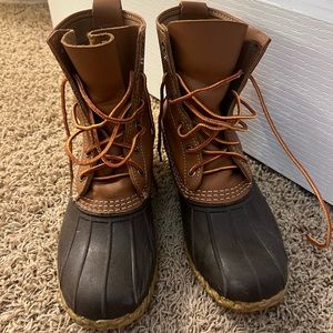 LLBean 8” Bean Boots (duck boots)